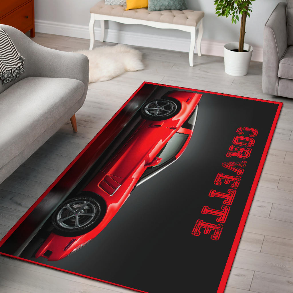 2010 C6 Grand Sport Corvette Area Rug – Let's Print Big