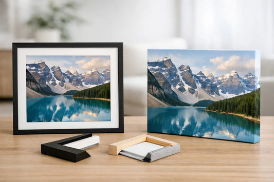 Framed Prints Versus Canvas: Which Fits?