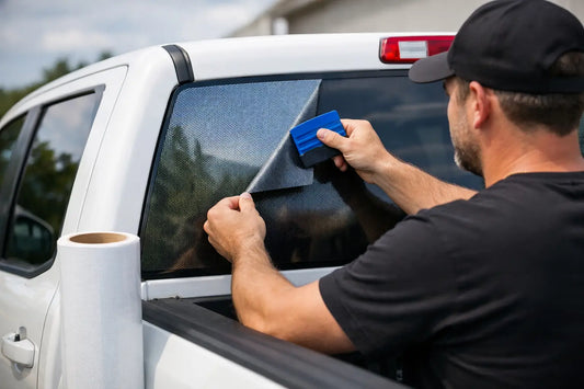 How to Apply Truck Window Perf Right