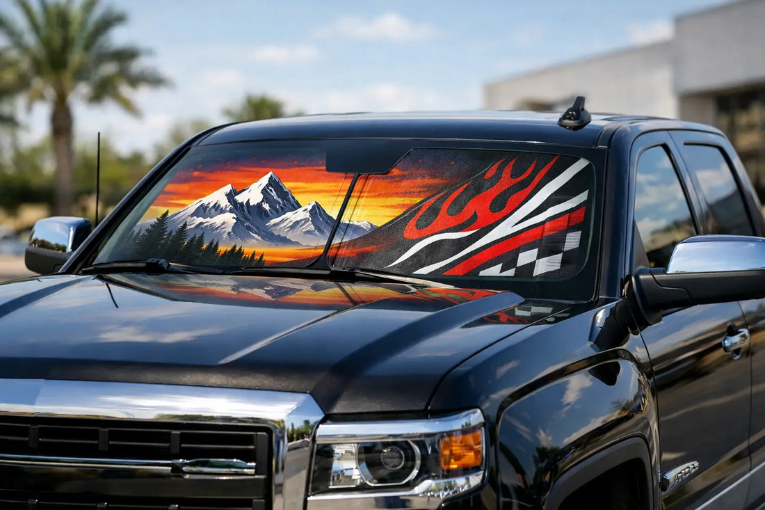 How to Create Custom Truck Sunshades That Stand Out