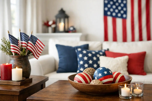 Patriotic Decor That Looks Bold, Not Busy