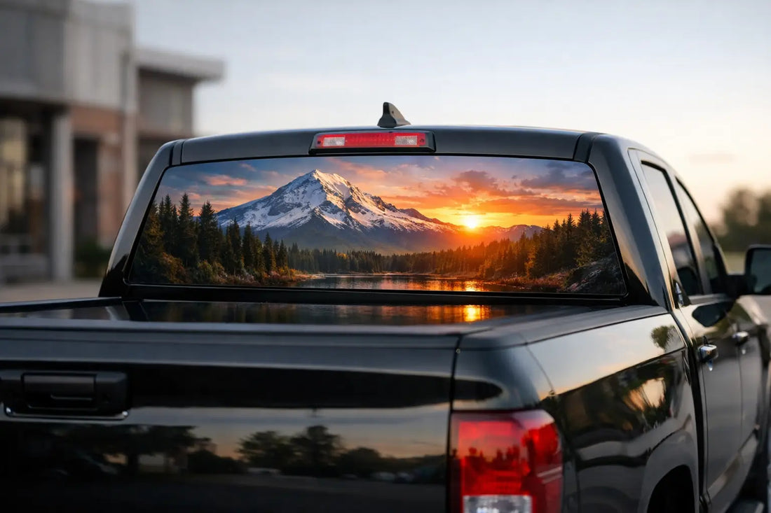 Rear Window Graphics for Cars That Stand Out