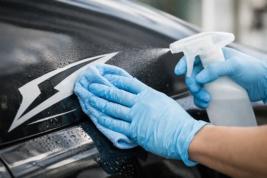 How to Clean Vinyl Decal Surfaces Without Damage