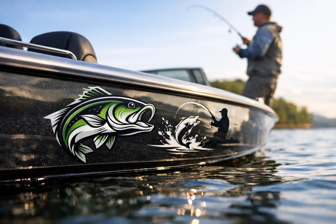 Custom Fishing Decals That Look Good on the Water