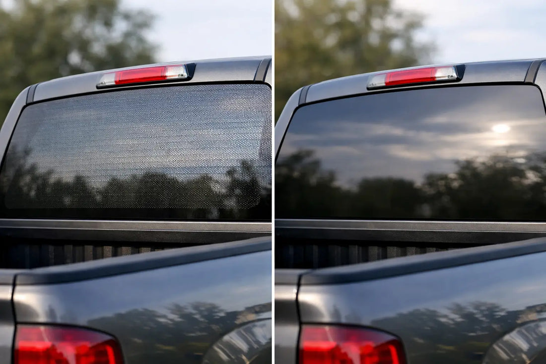 Rear Window Mesh vs Vinyl: Which Wins?