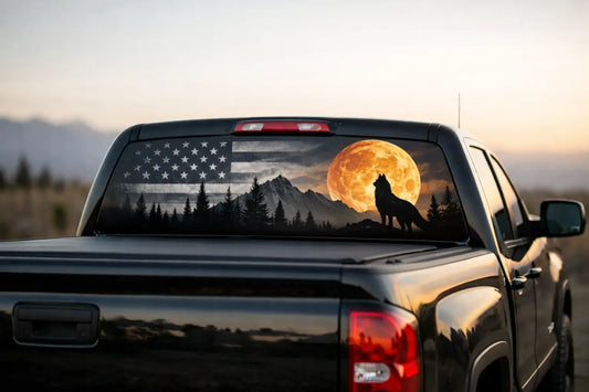 Back Window Decals for Trucks That Stand Out
