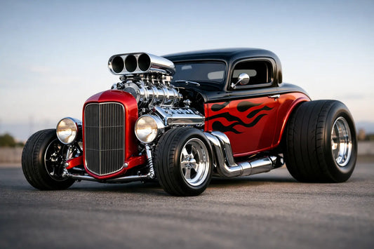 Car Toon Hot Rod Example for a Bold Custom Ride
