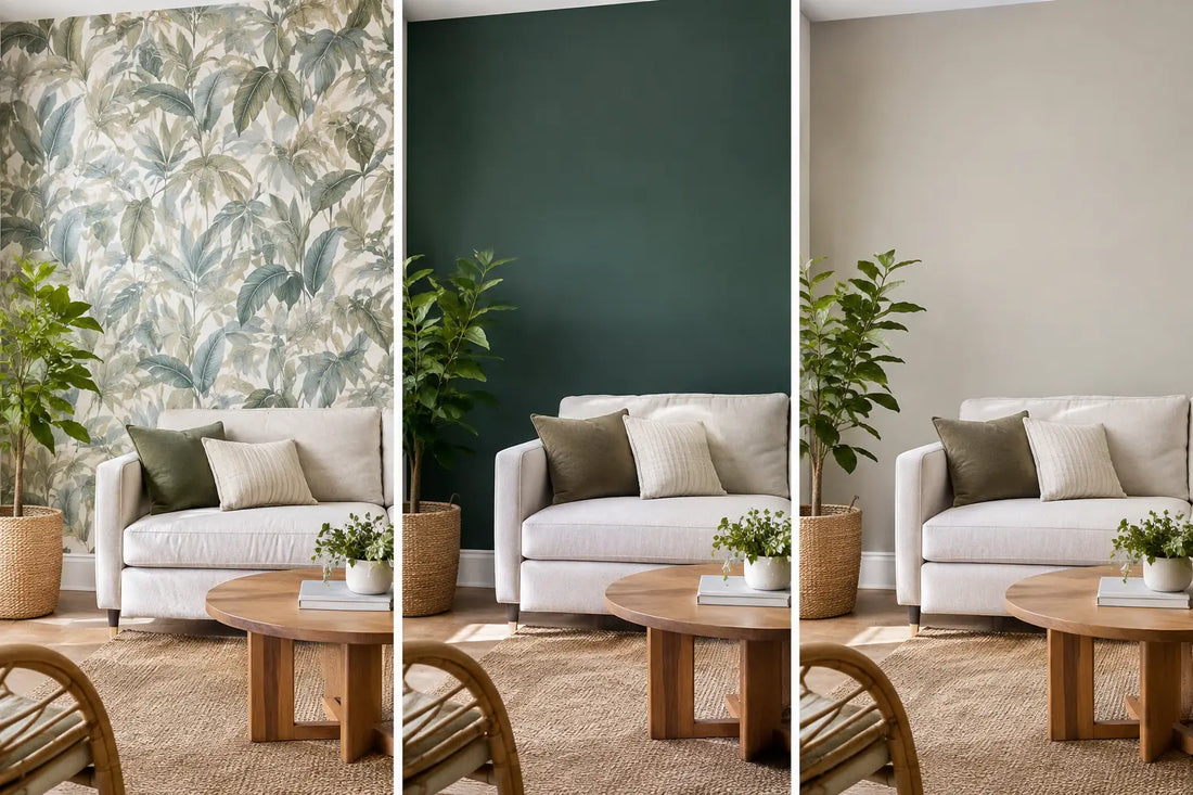 Wallpaper Versus Painted Accent Walls or Paint?