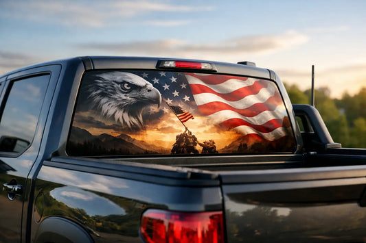 Best Patriotic Truck Window Graphics for 2026
