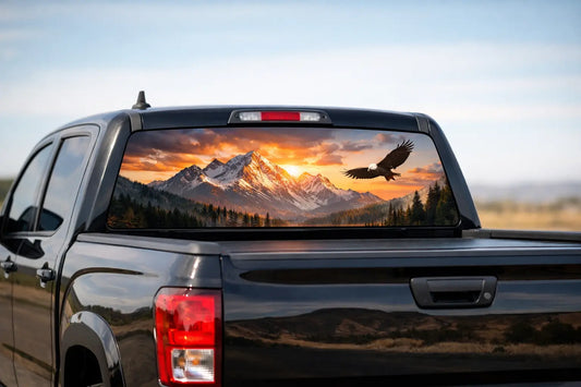 Truck Rear Window Graphics Guide for Big Looks
