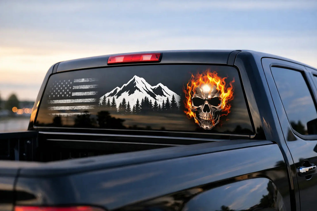 Truck Window Decal Options That Stand Out