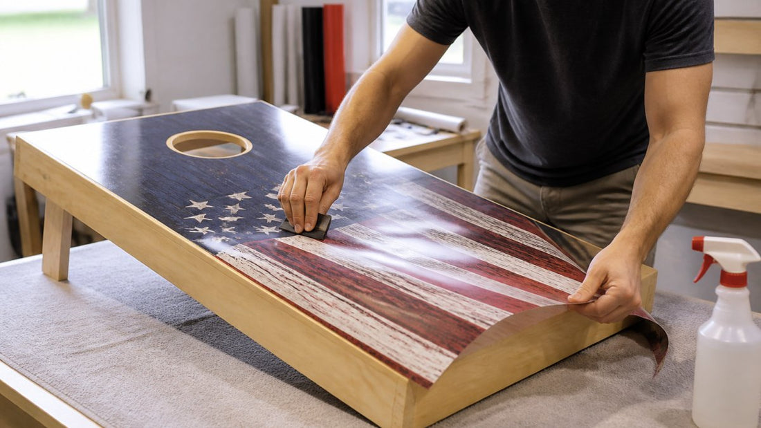 DIY Cornhole Board Wrap Installation Guide for 2026