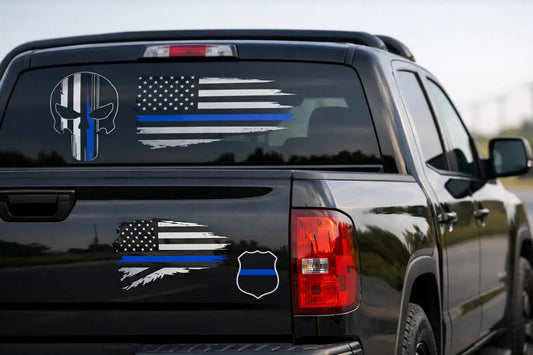 10 Thin Blue Line Truck Decal Ideas