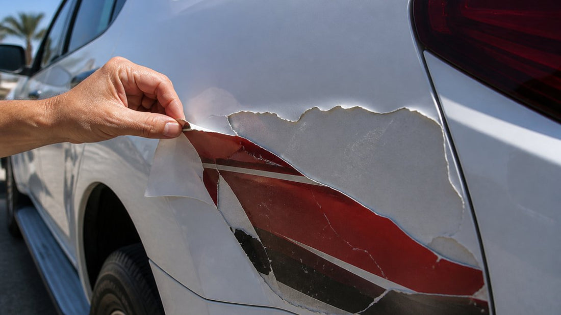 Preventing Vinyl Decal Peeling in Hot Climates