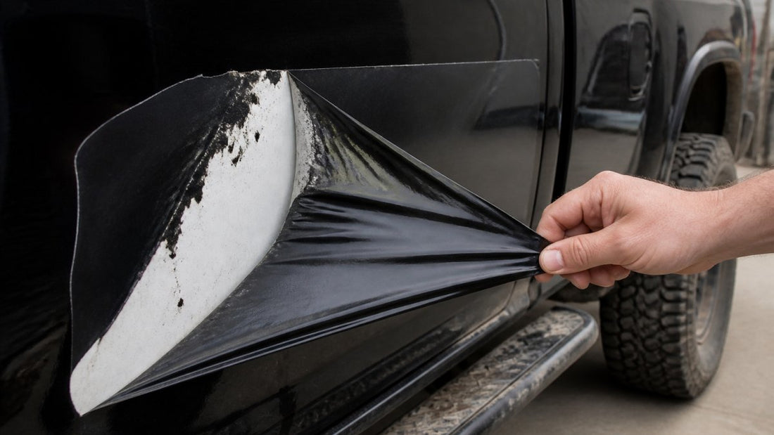 Why Do Vinyl Decals Peel Off Trucks?