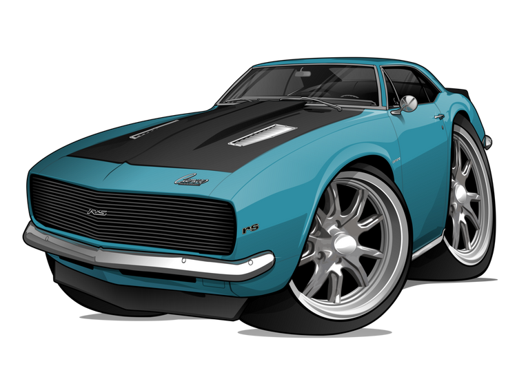 1st Gen Teal Camaro
