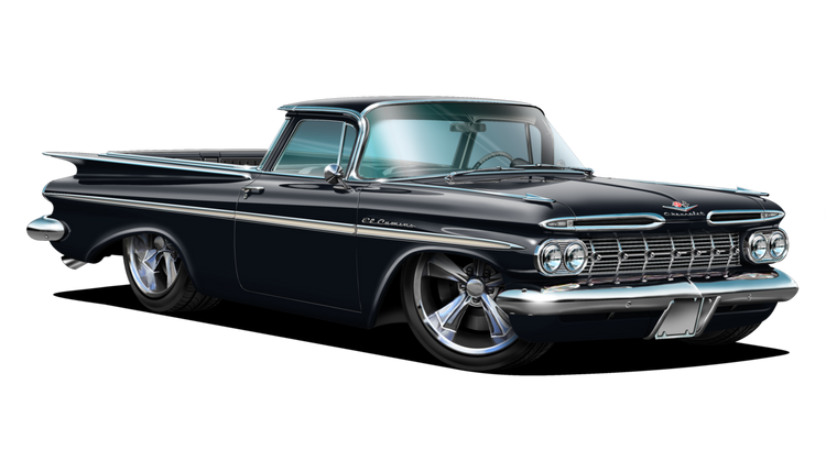 1959 Black El Camino