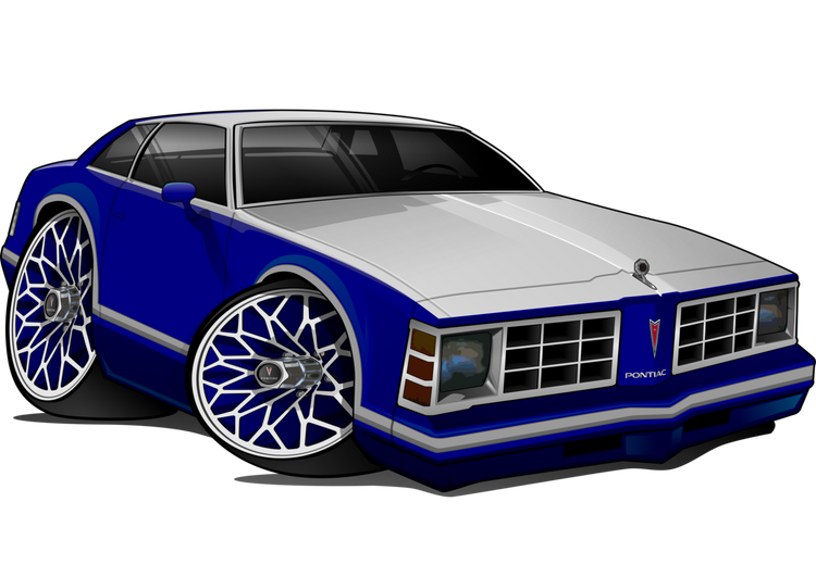 Pontiac Lemans Car Art