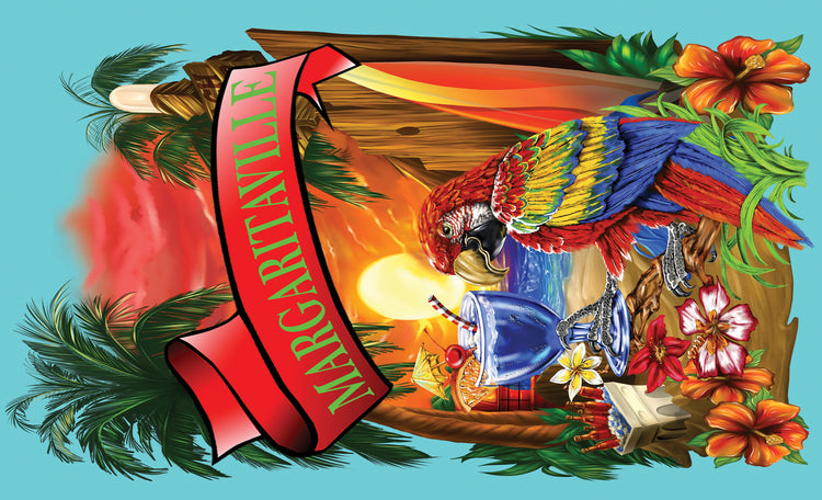 Margaritaville Baby Blue Parrot