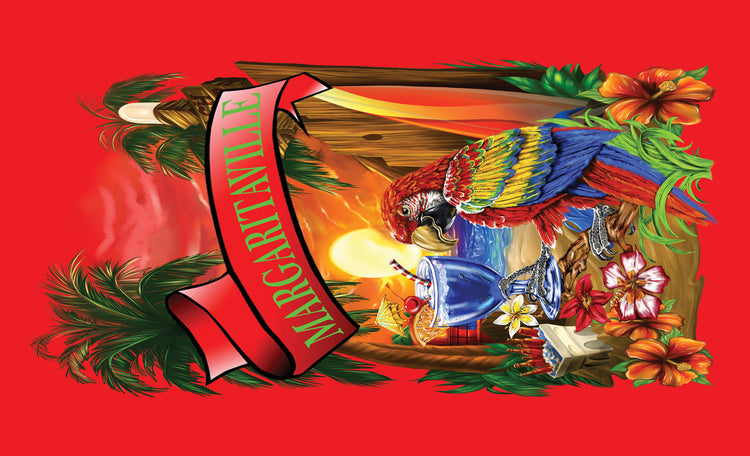 Margaritaville Red Parrot