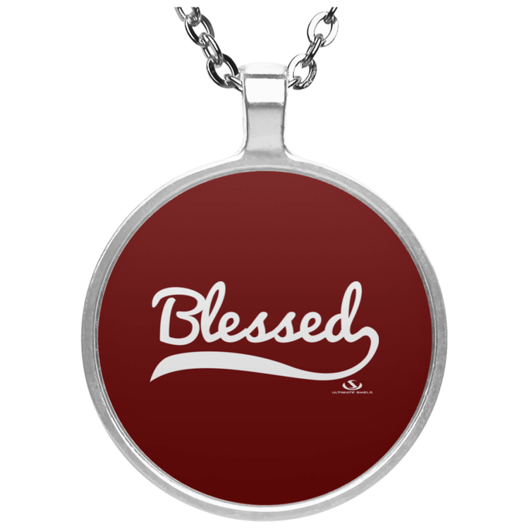 1950 gas station antique bronze pendant necklace