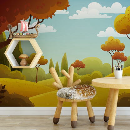 Kids Room 006 Wall Mural Wallpaper