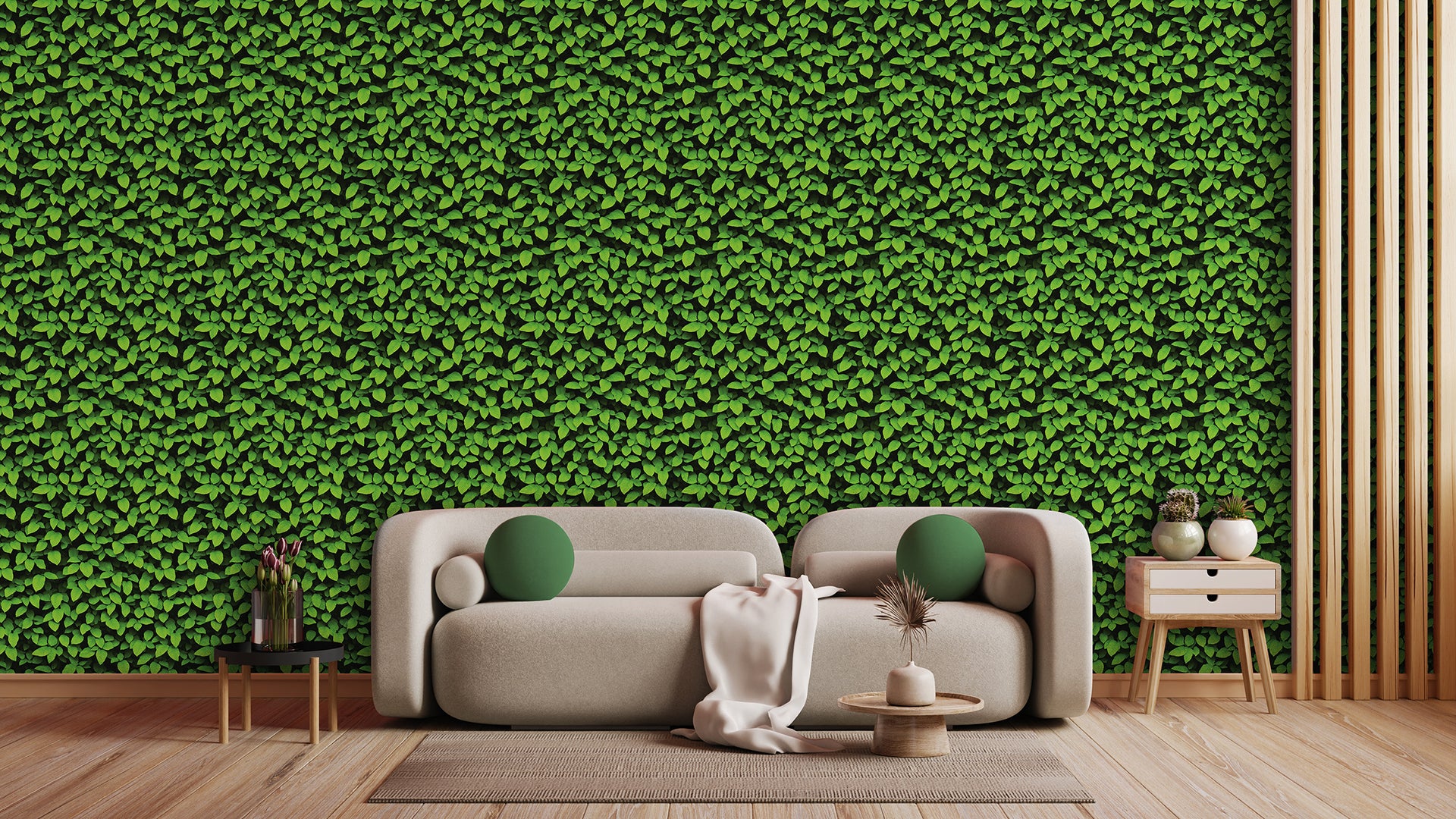 Leaves Design 007 Wall Mural Wallpaper