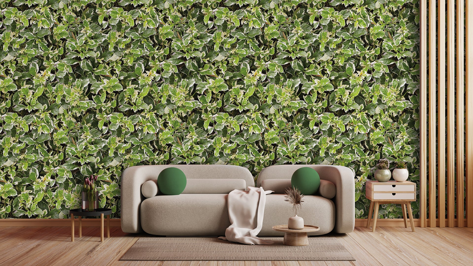 Leaves Design 012 Wall Mural Wallpaper