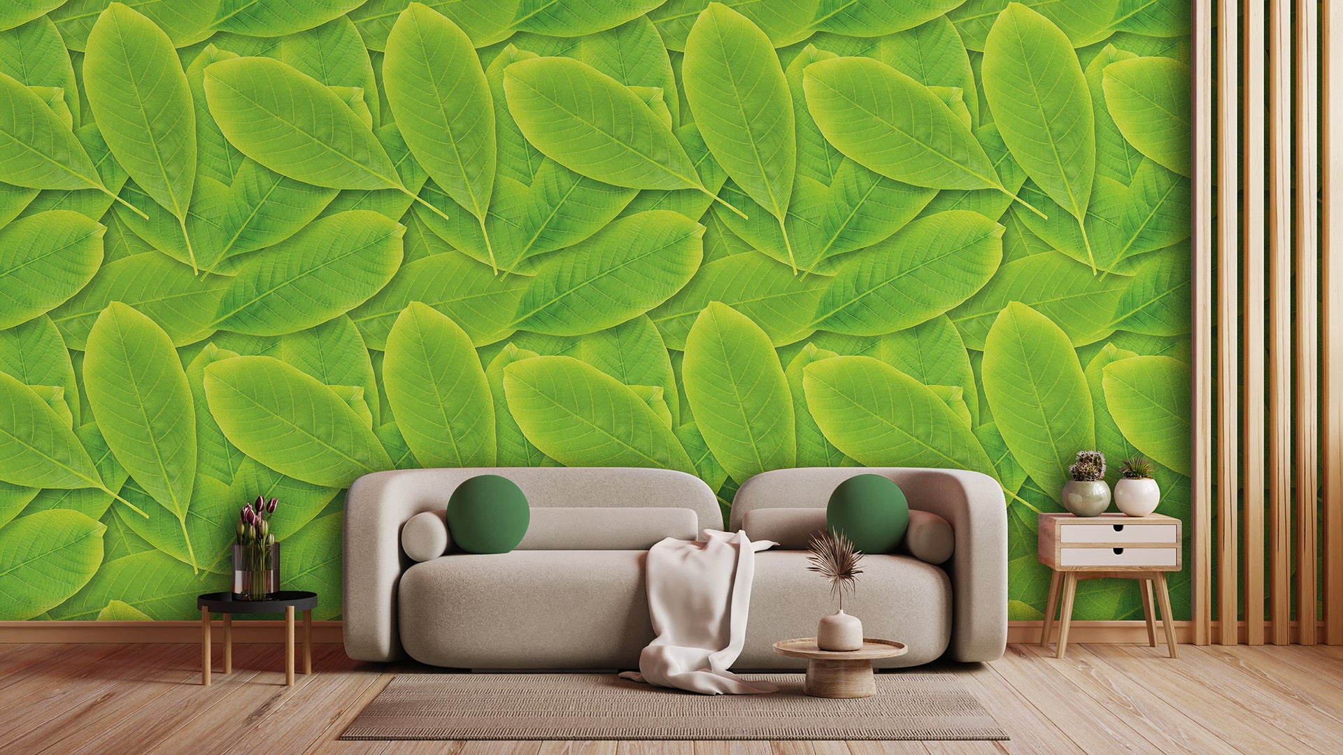 Leaves Design 014 Wall Mural Wallpaper
