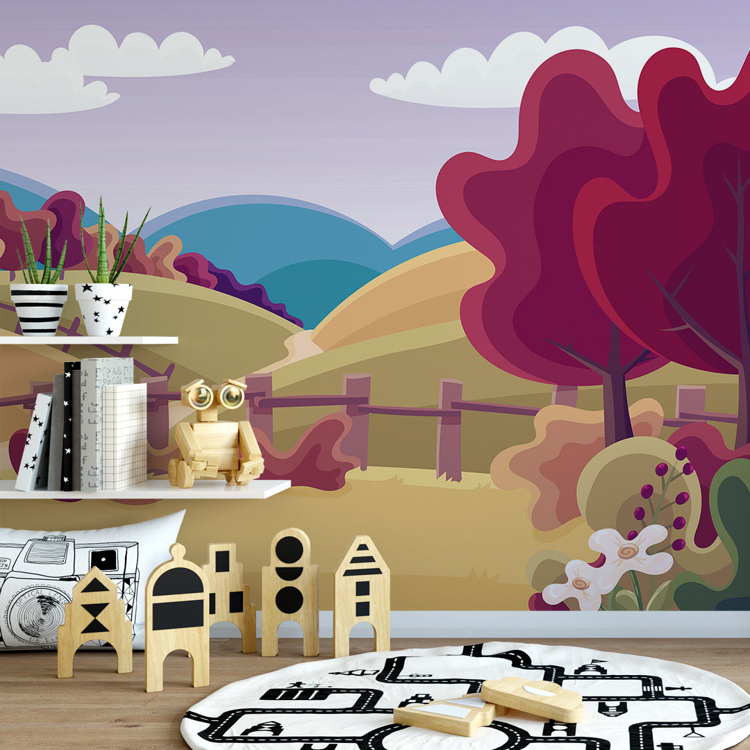 Kids Room 017 Wall Mural Wallpaper