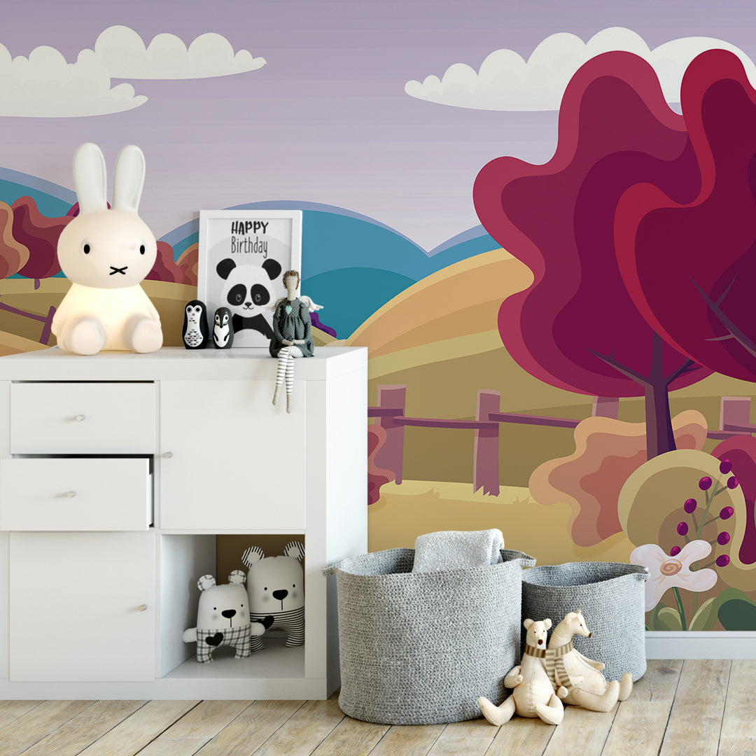 Kids Room 017 Wall Mural Wallpaper