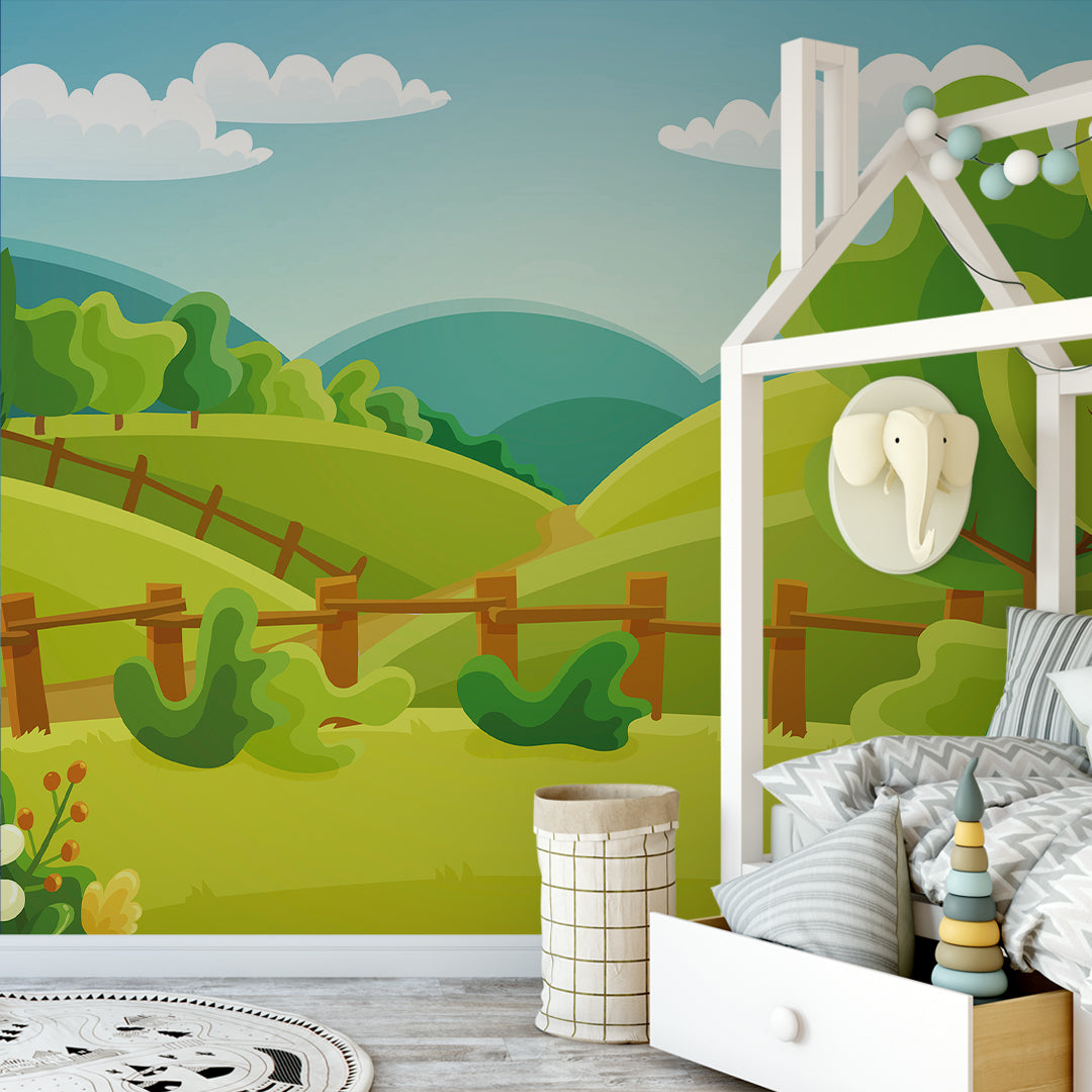 Kids Room 018 Wall Mural Wallpaper