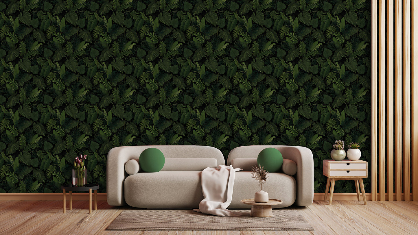 Leaves Design 019 Wall Mural Wallpaper