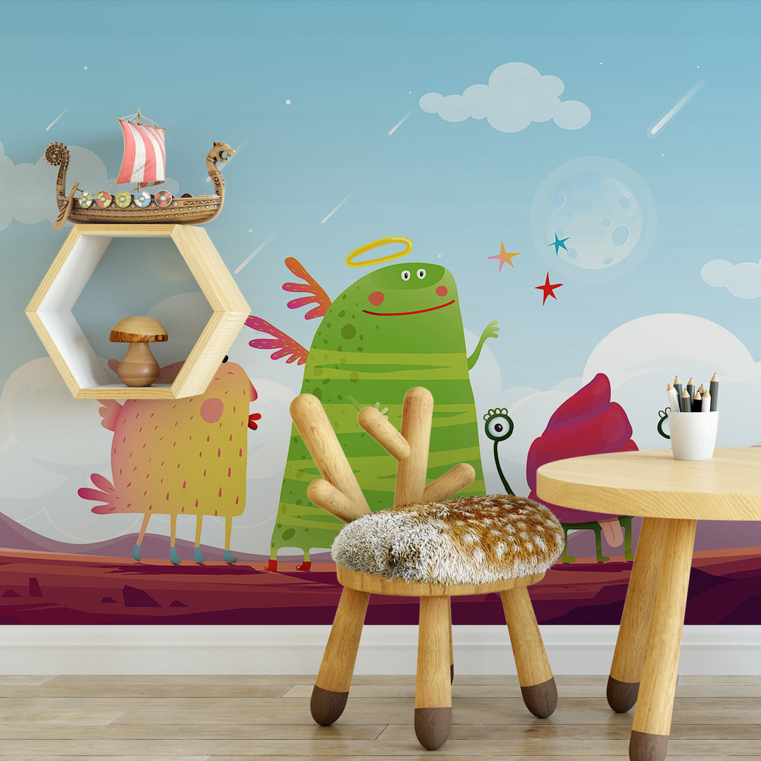 Kids Room 022 Wall Mural Wallpaper