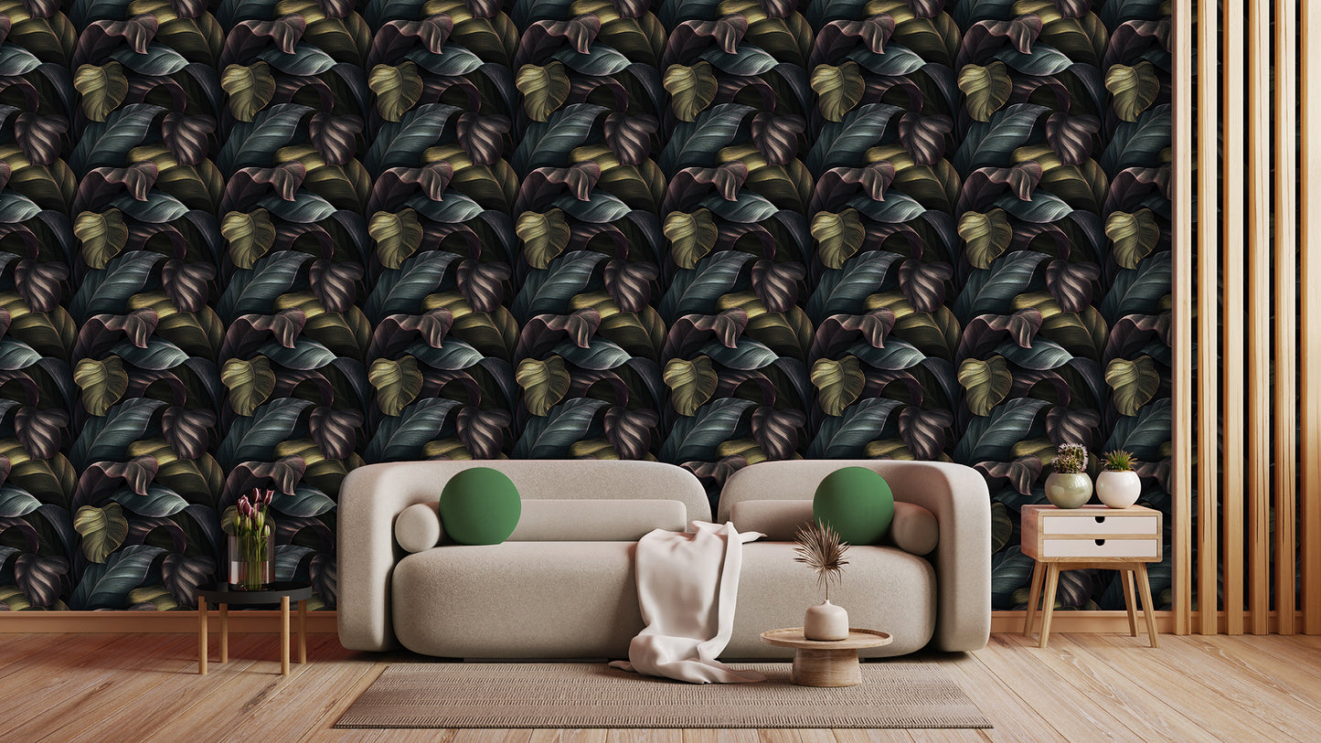 Leaves Design 026 Wall Mural Wallpaper
