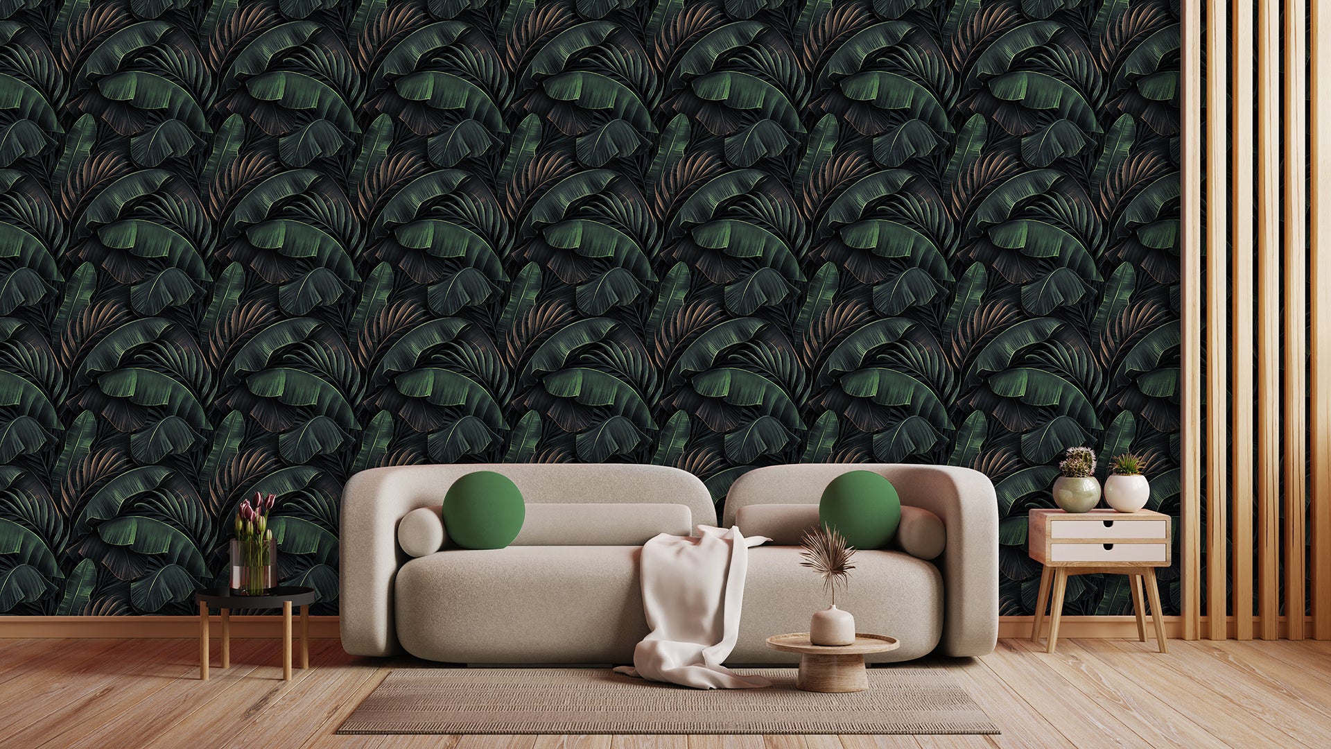 Leaves Design 028 Wall Mural Wallpaper