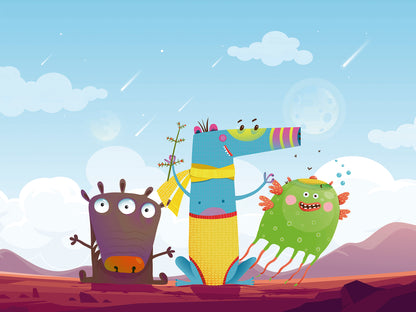 Kids Room 028 Wall Mural Wallpaper