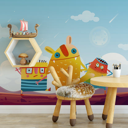 Kids Room 029 Wall Mural Wallpaper