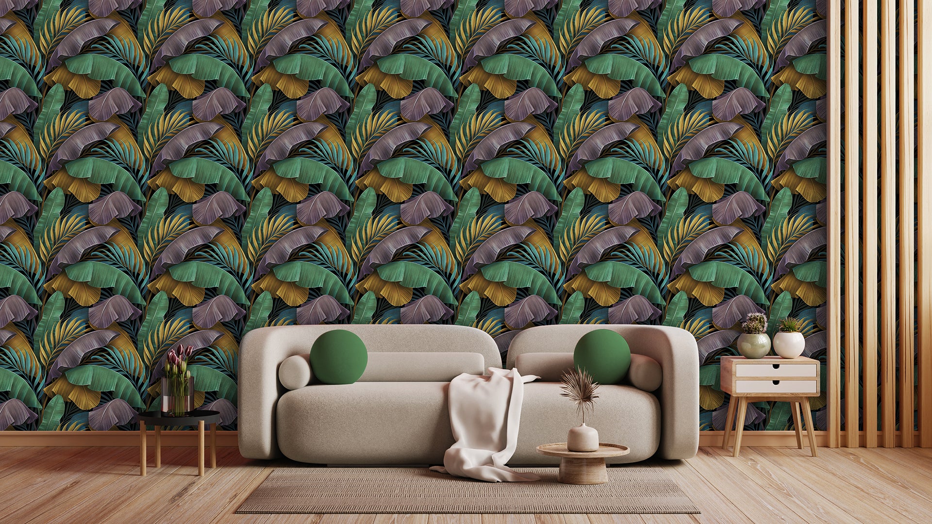 Leaves Design 030 Wall Mural Wallpaper