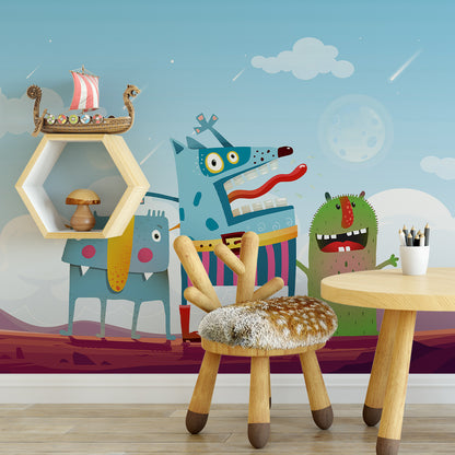 Kids Room 030 Wall Mural Wallpaper