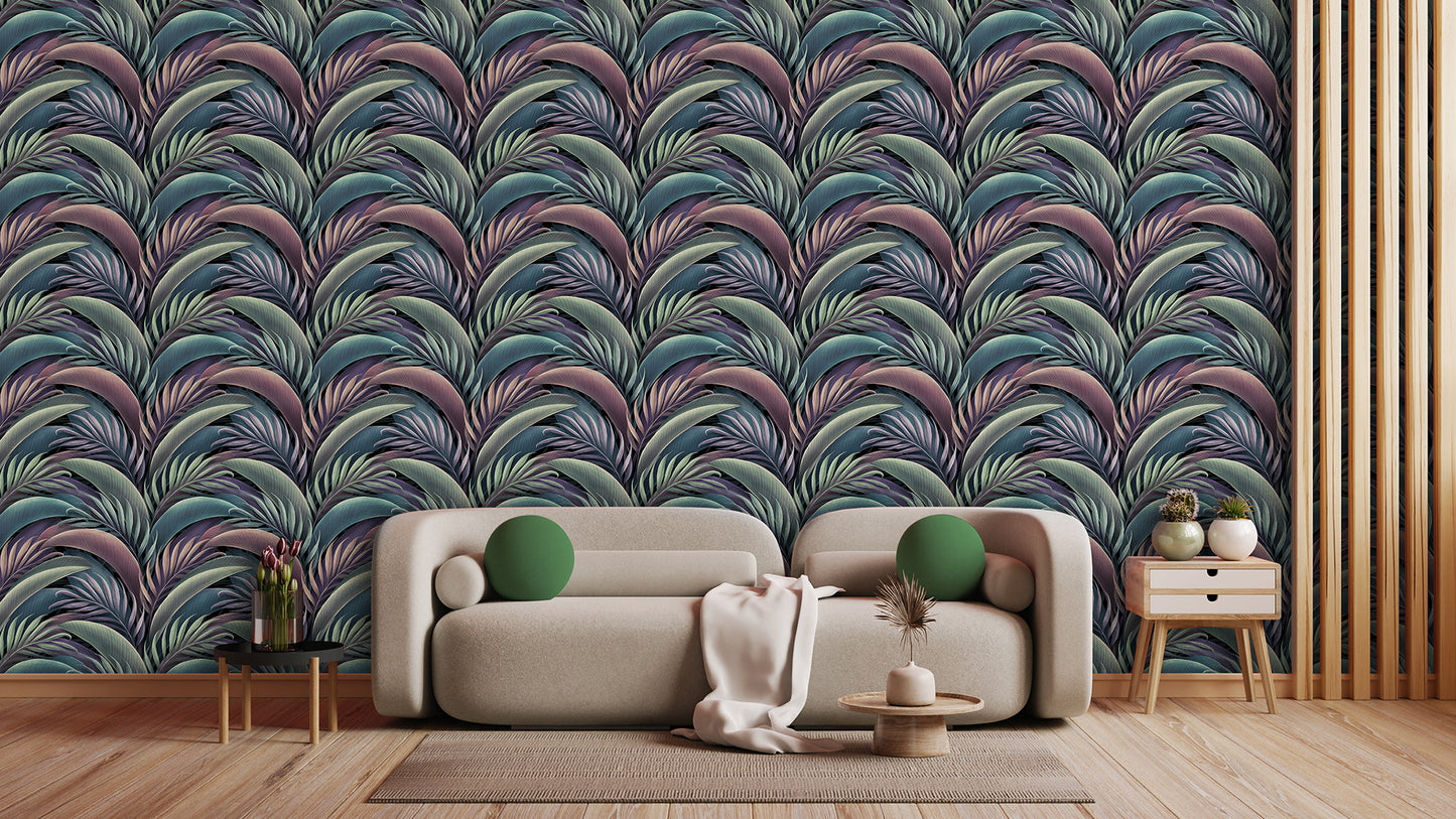 Leaves Design 035 Wall Mural Wallpaper