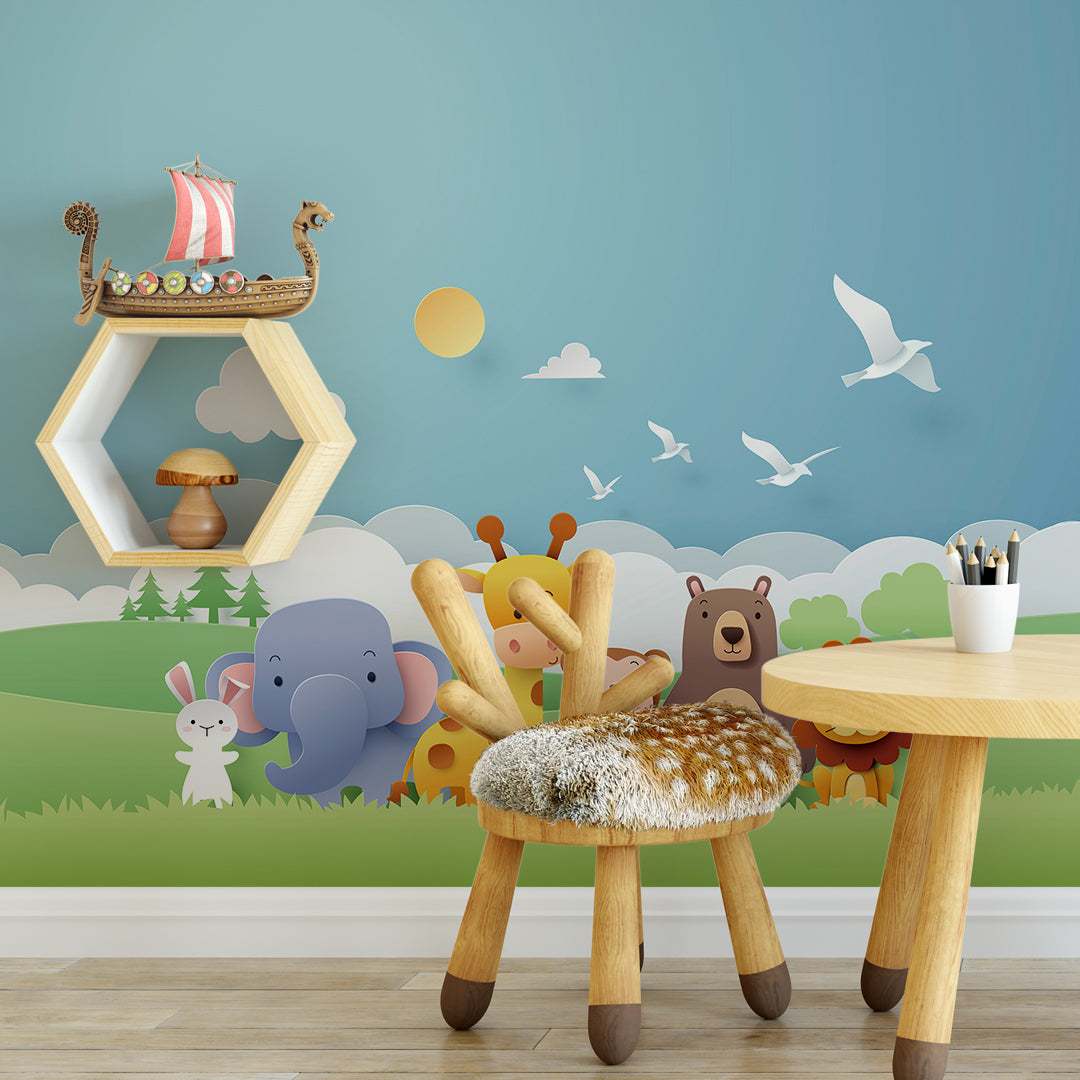 Kids Room 042 Wall Mural Wallpaper