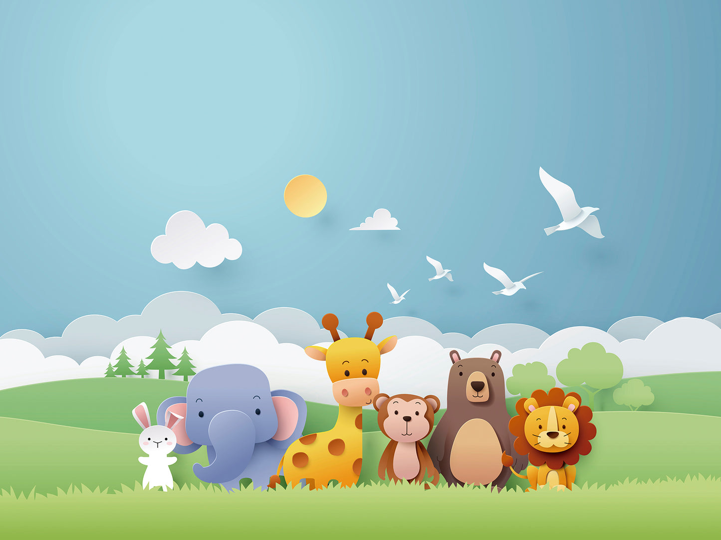 Kids Room 042 Wall Mural Wallpaper