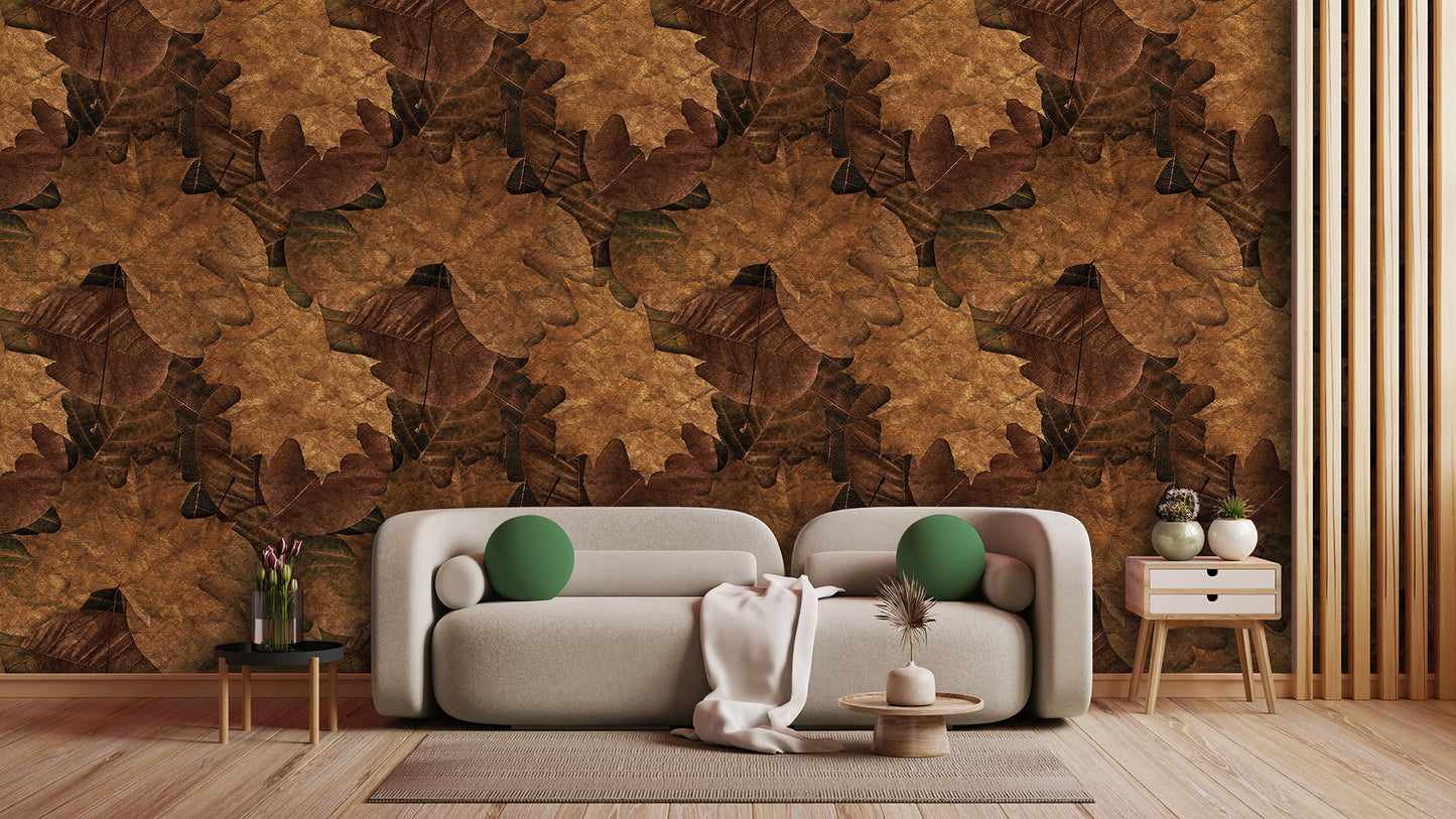 Leaves Design 045 Wall Mural Wallpaper