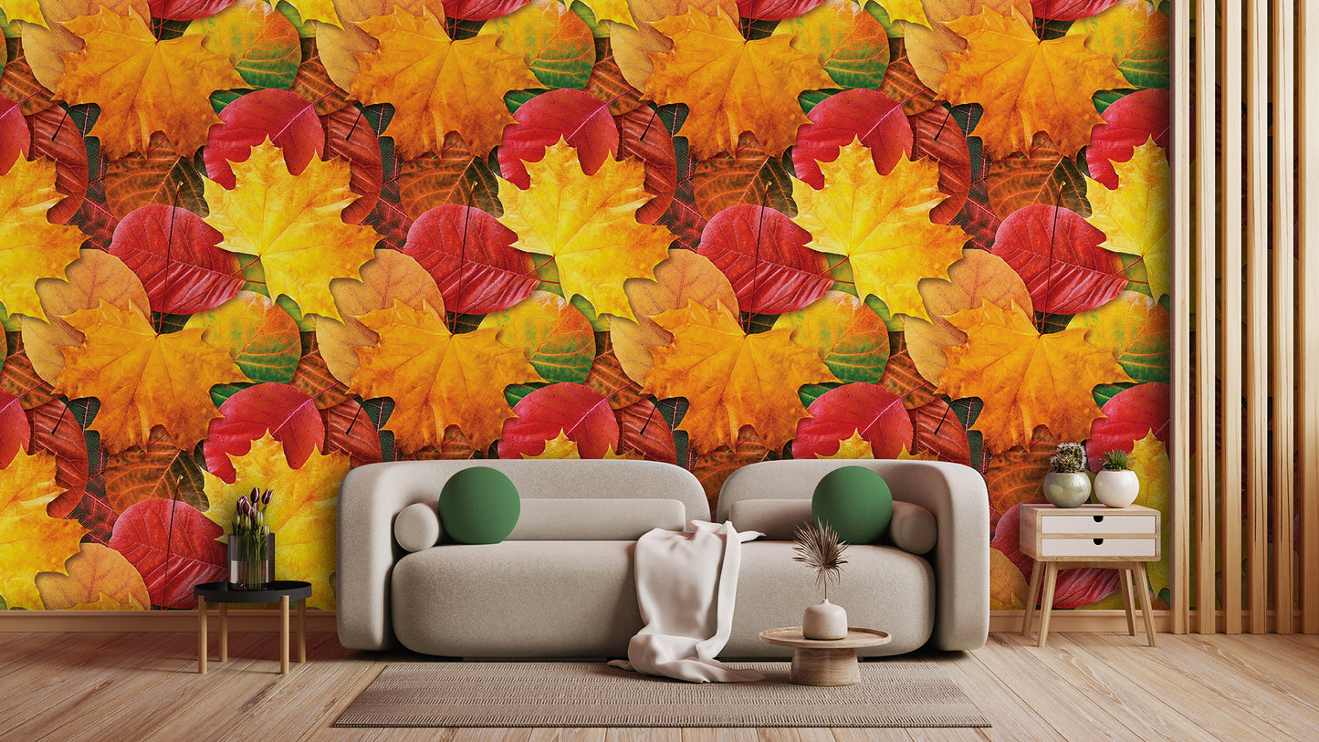 Leaves Design 046 Wall Mural Wallpaper