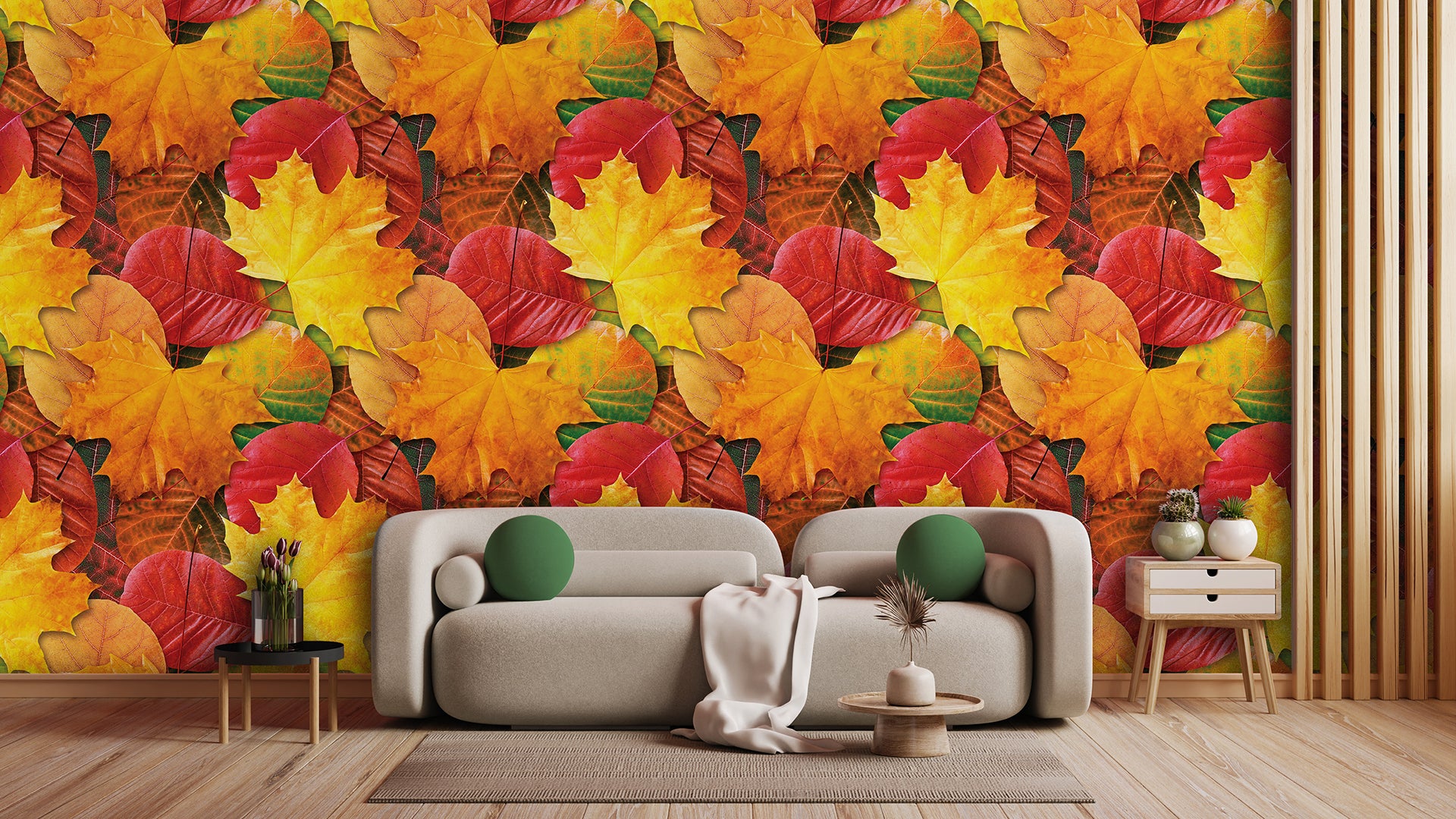 Leaves Design 046 Wall Mural Wallpaper