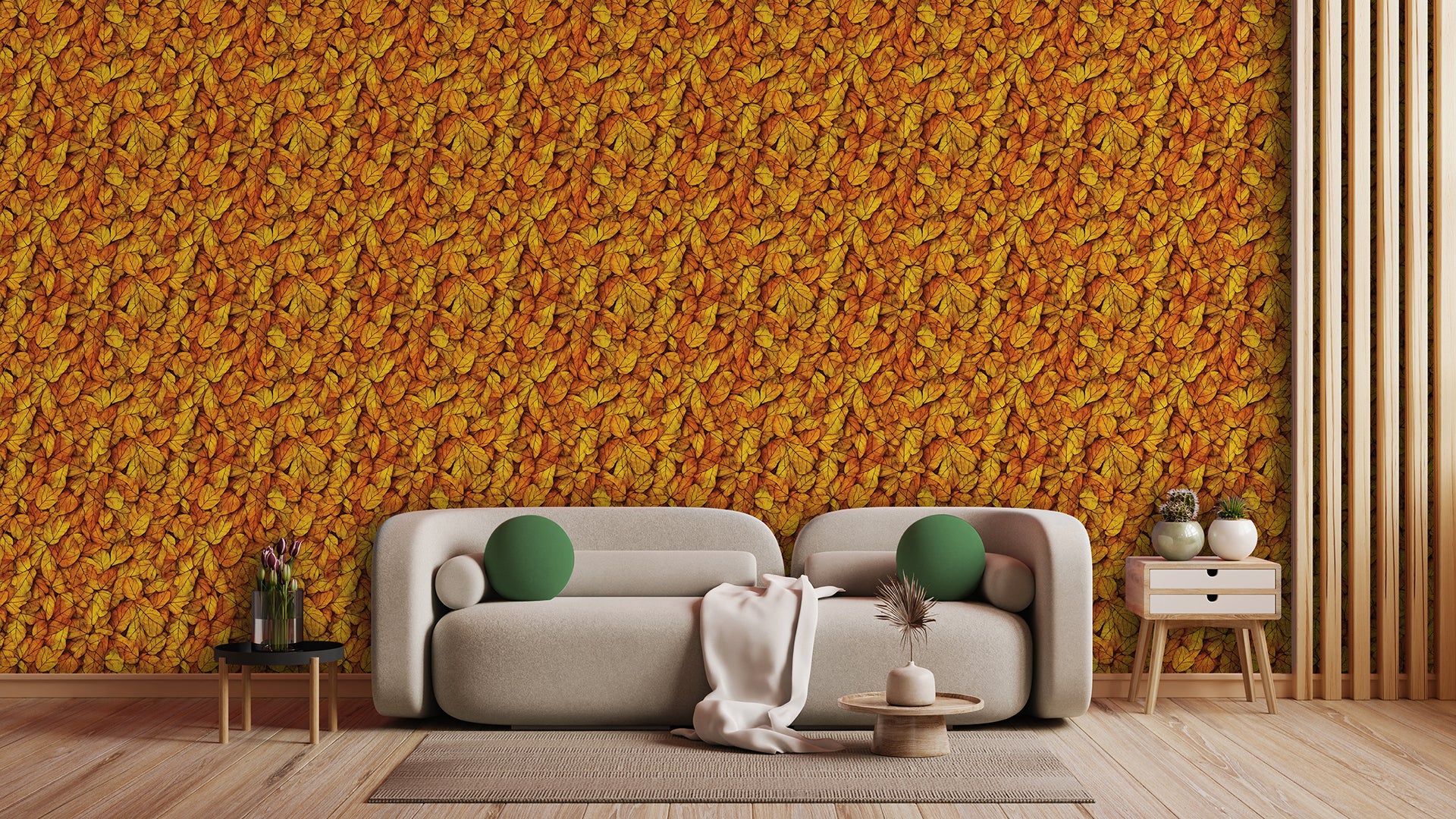 Leaves Design 047 Wall Mural Wallpaper