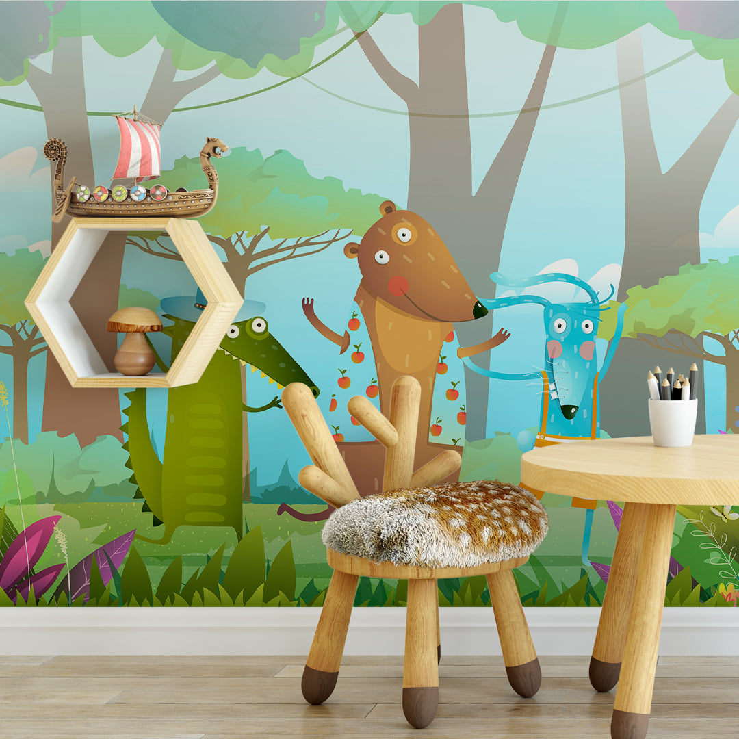 Kids Room 079 Wall Mural Wallpaper