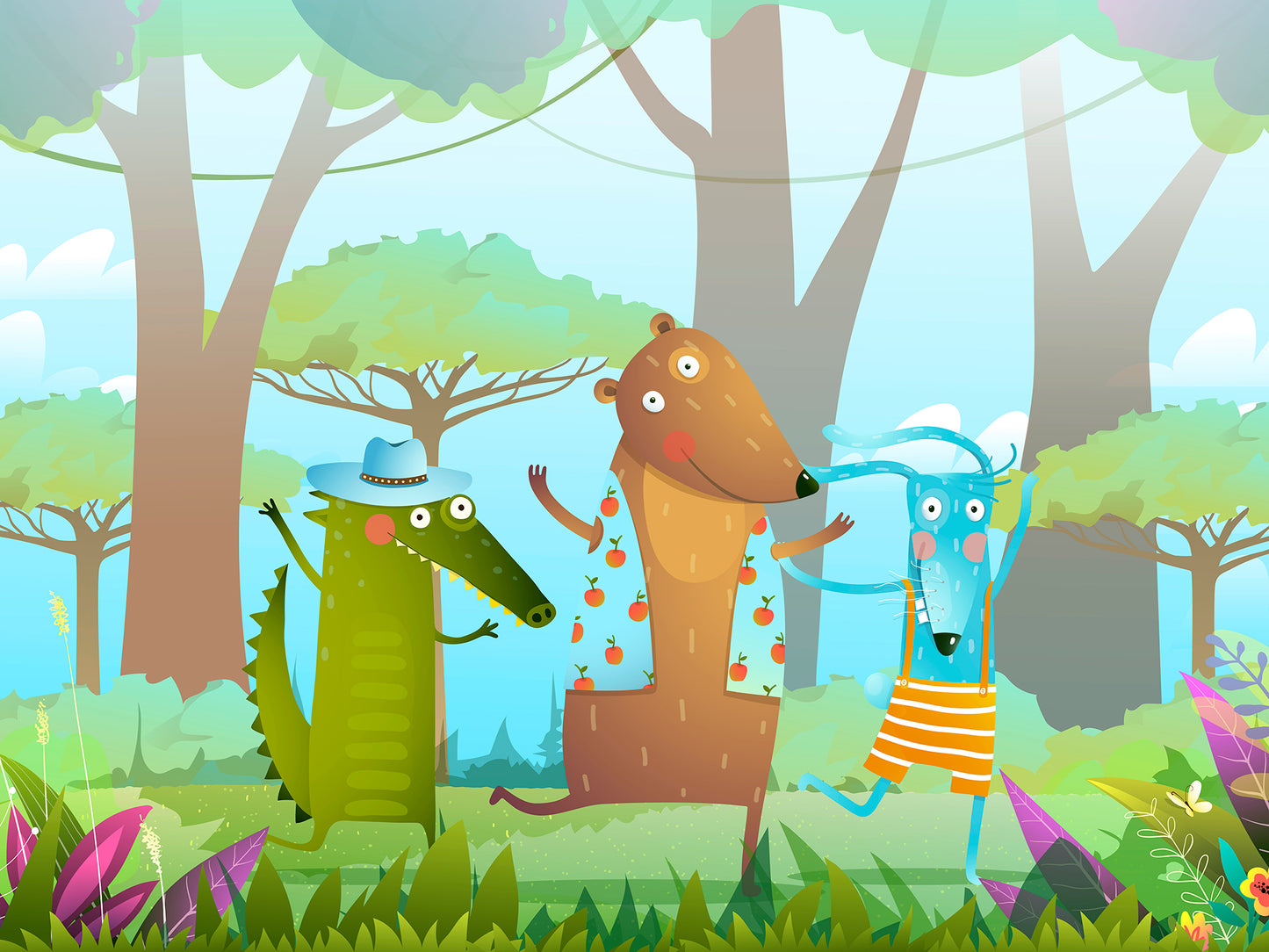 Kids Room 079 Wall Mural Wallpaper