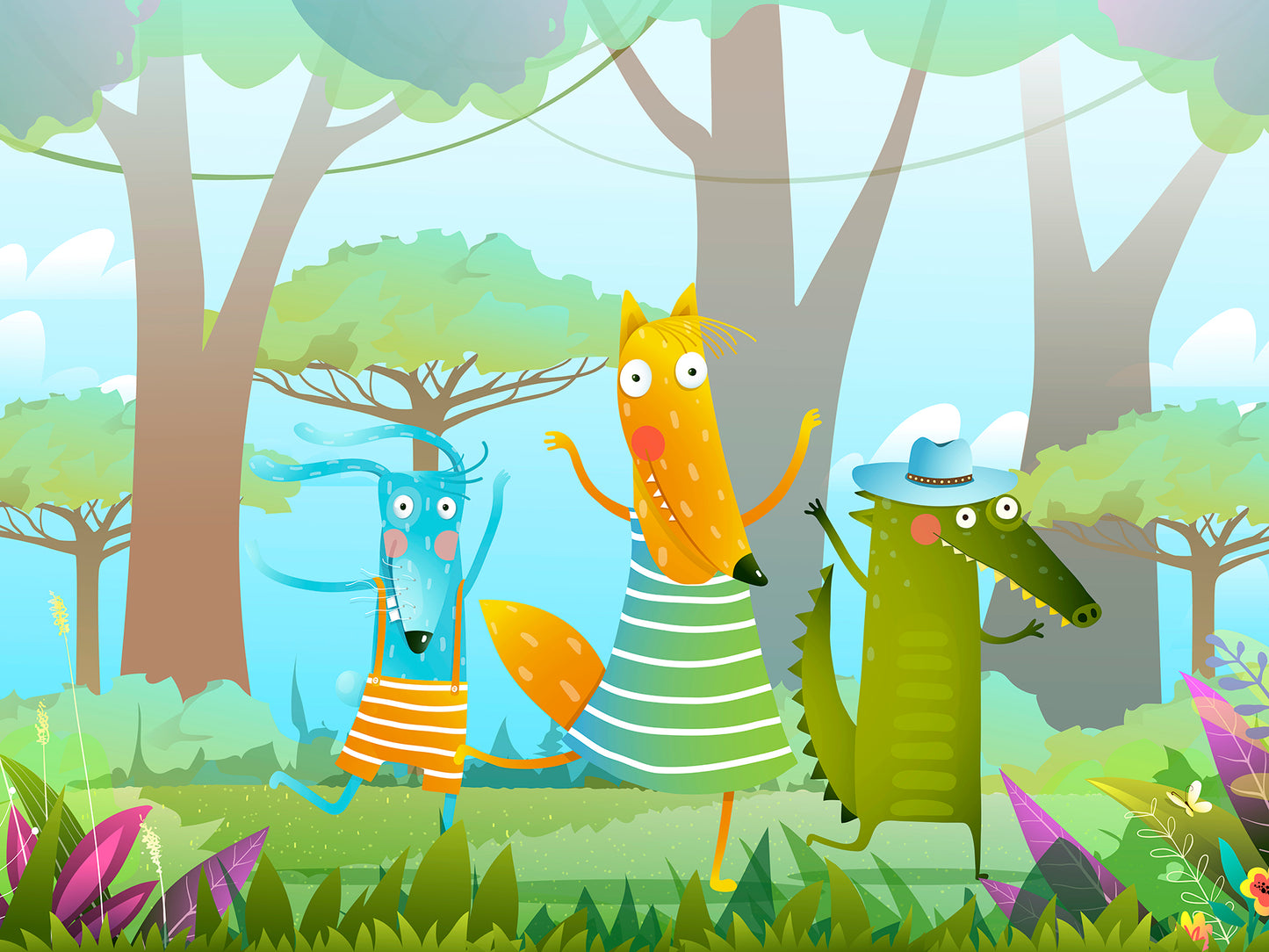 Kids Room 081 Wall Mural Wallpaper